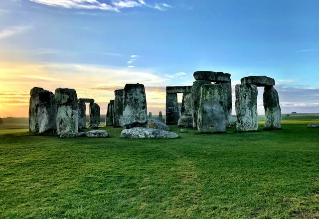 The prehistoric standing stones of Stonehenge
